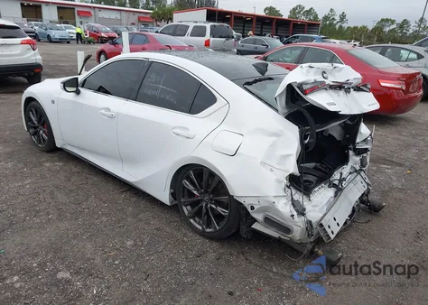 2021 Lexus Is 350 F Sport z USA, uszkodzony, nr VIN JTHGZ1B2XM5047942
